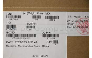 Lenovo 5CB1D20016 Tastatur inkl. Topcase ASM_ENG L82JM PHA_BU