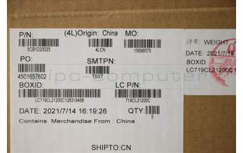 Lenovo 5CB1D20025 Tastatur inkl. Topcase ASM_HBW L82JM PHA_BU