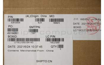 Lenovo 5CB1D20035 Tastatur inkl. Topcase ASM_RUS L82JM PHA_BU