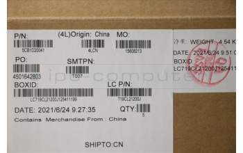 Lenovo 5CB1D20041 Tastatur inkl. Topcase ASM_TUR L82JM PHA_BU