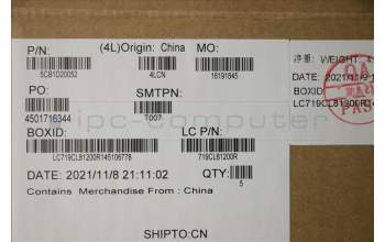 Lenovo 5CB1D20052 Tastatur inkl. Topcase ASM_UK L82JN PHA_BU