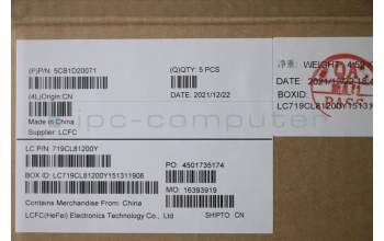 Lenovo 5CB1D20071 Tastatur inkl. Topcase ASM_THAI L82JN PHA_BU