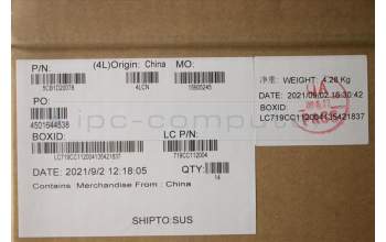 Lenovo 5CB1D20078 LCD Cover L 82M7 GREY OLED