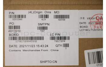 Lenovo 5CB1D33490 Tastatur inkl. Topcase ASM_EURO ENG L82M8GYNBL