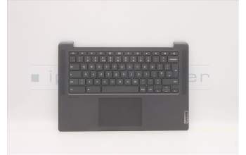 Lenovo 5CB1D33501 Tastatur inkl. Topcase ASM_UK L82M8 GY NBL