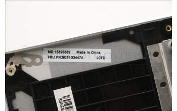 Lenovo 5CB1D34474 Tastatur inkl. Topcase ASM_NORDIC L82NJ L/SDIS