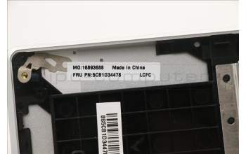 Lenovo 5CB1D34478 Tastatur inkl. Topcase spanisch L82NJ L/S DIS