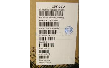 Lenovo 5CB1D66592 Tastatur inkl. Topcase ASM_FRA_H20WJ SG