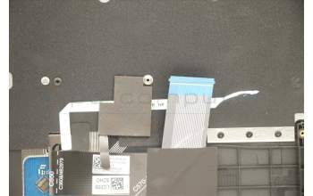 Lenovo 5CB1D70665 C-Cover with keyboard, Portuguese, Iron Grey, Backlight, Non-FingerPrint, UK