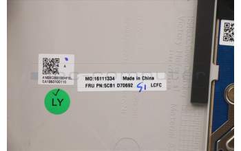 Lenovo 5CB1D70692 Tastatur inkl. Topcase ASM_TC L82L0 CGY