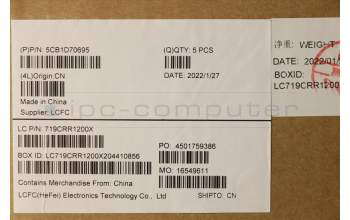 Lenovo 5CB1D70695 Tastatur inkl. Topcase ASM_UK L82L0 CGY