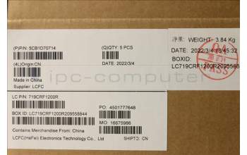 Lenovo 5CB1D70714 Tastatur inkl. Topcase ASM_GRE L21B1