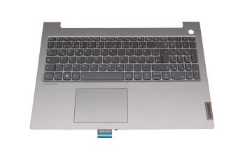5CB1D70715 Original Lenovo Tastatur inkl. Topcase DE (deutsch) grau/grau mit Backlight