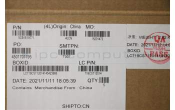 Lenovo 5CB1E19771 Tastatur inkl. Topcase ASM_ENG L82LV NFP_CG