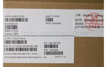 Lenovo 5CB1E19783 C-Cover with keyboard,French,Non_Fingerprint
