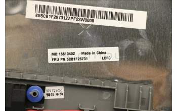 Lenovo 5CB1F26731 Tastatur inkl. Topcase ASM_NORDIC L82LX FPCG