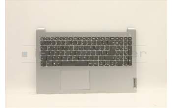 Lenovo 5CB1F27121 C-Cover with keyboard, UK English, Cloud Grey, Non-FingerPrint, UK