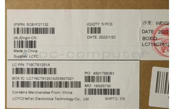 Lenovo 5CB1F27132 Tastatur inkl. Topcase ASM_FRA L82LX NFPCG