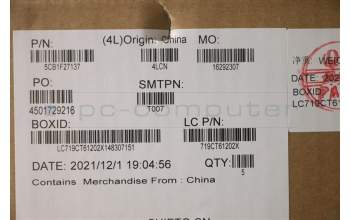 Lenovo 5CB1F27137 Tastatur inkl. Topcase ASM_NORDIC L82LX NFPCG