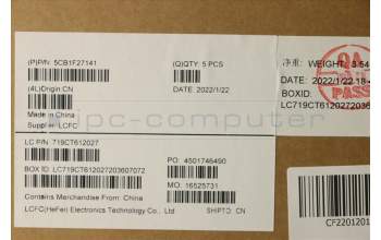 Lenovo 5CB1F27141 Tastatur inkl. Topcase schweiz L82LX NFPCG