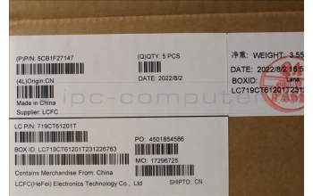 Lenovo 5CB1F27147 Tastatur inkl. Topcase ASM_UKR L82LX NFPCG