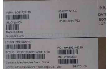 Lenovo 5CB1F27149 Tastatur inkl. Topcase ASM_GRE L82LX NFPCG