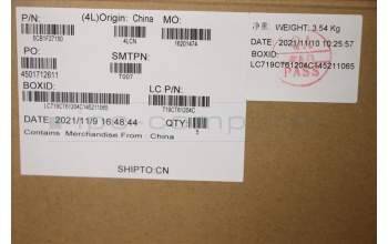 Lenovo 5CB1F27150 Tastatur inkl. Topcase ASM_HBW L82LX NFPCG