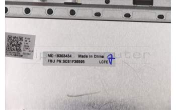 Lenovo 5CB1F36595 Tastatur inkl. Topcase deutsch L82QY BK_TEX