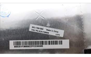 Lenovo 5CB1F36609 Tastatur inkl. Topcase schweiz L82QY BK_TEX