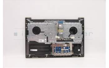 Lenovo 5CB1F36859 C-Cover with keyboard,Italian,Slate Grey