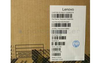 Lenovo 5CB1F36867 Tastatur inkl. Topcase spanisch H 82QQ SG_DIS