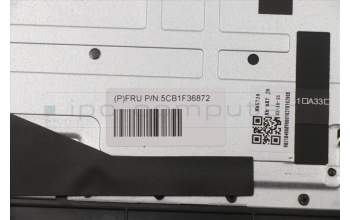 Lenovo 5CB1F36872 Tastatur inkl. Topcase ASM_UK H 82QQ SG_DIS