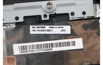 Lenovo 5CB1F38511 Tastatur inkl. Topcase spanisch L82RF SG w/RGB