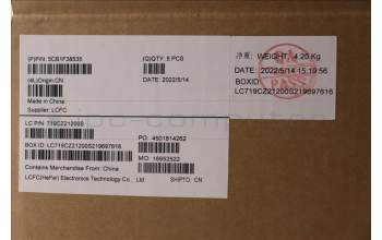 Lenovo 5CB1F38535 Tastatur inkl. Topcase ASM_ITA L82RF SG w/WH