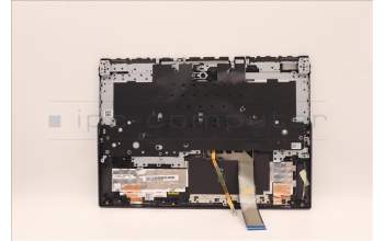 Lenovo 5CB1F38539 C-Cover with keyboard,Nordic,Storm Grey,White Backlight