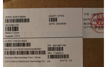 Lenovo 5CB1F38554 Tastatur inkl. Topcase ASM_BUL L82RF ST w/BU
