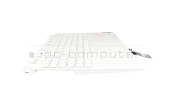 5CB1F38561 Original Lenovo Tastatur inkl. Topcase DE (deutsch) weiß/weiß mit Backlight