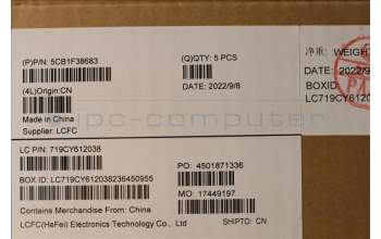 Lenovo 5CB1F38683 Tastatur inkl. Topcase ASM_POR L82RB CLGY
