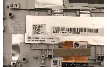 Lenovo 5CB1F38742 Tastatur inkl. Topcase schweiz L82RB CLGY RGB