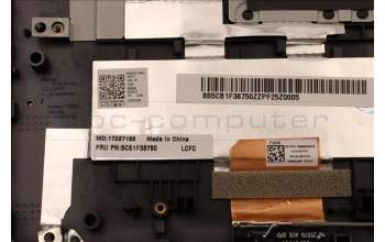 Lenovo 5CB1F38750 Tastatur inkl. Topcase ASM_BEL L82RB STGY