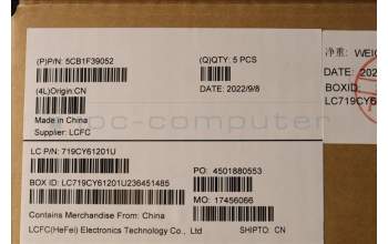 Lenovo 5CB1F39052 Tastatur inkl. Topcase ASM_LA SPA L82RB STGY