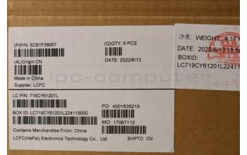 Lenovo 5CB1F39057 Tastatur inkl. Topcase spanisch L82RB STGY