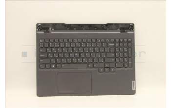 Lenovo 5CB1F39065 C-Cover with keyboard,Arabic,Storm Grey,RGB Backlight