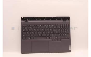 Lenovo 5CB1F39066 Tastatur inkl. Topcase ASM_BEL L82RB STGY RGB