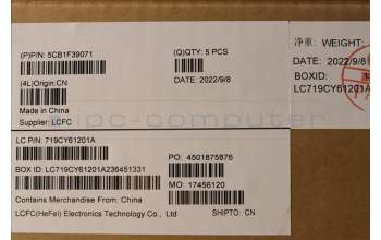 Lenovo 5CB1F39071 Tastatur inkl. Topcase ASM_EUROENGL82RBSTGYRGB