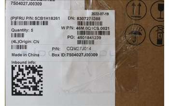 Lenovo 5CB1H18261 Tastatur inkl. Topcase ASM_HBW W 21AR AG