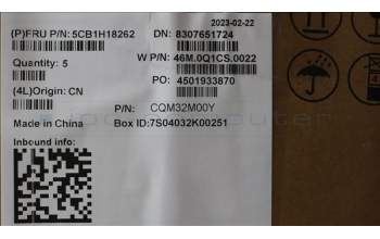 Lenovo 5CB1H18262 Tastatur inkl. Topcase ASM_GRE W 21AR AG