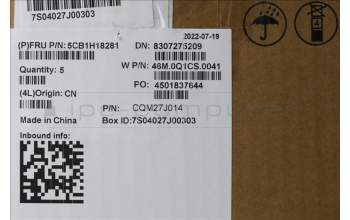 Lenovo 5CB1H18281 Tastatur inkl. Topcase ASM_ARA W 21AR AG