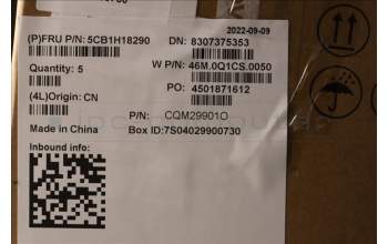 Lenovo 5CB1H18290 Tastatur inkl. Topcase ASM_ITA W 21AR CG