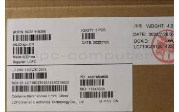 Lenovo 5CB1H18356 Tastatur inkl. Topcase ASM_ENG L82S0 SG w/RGB